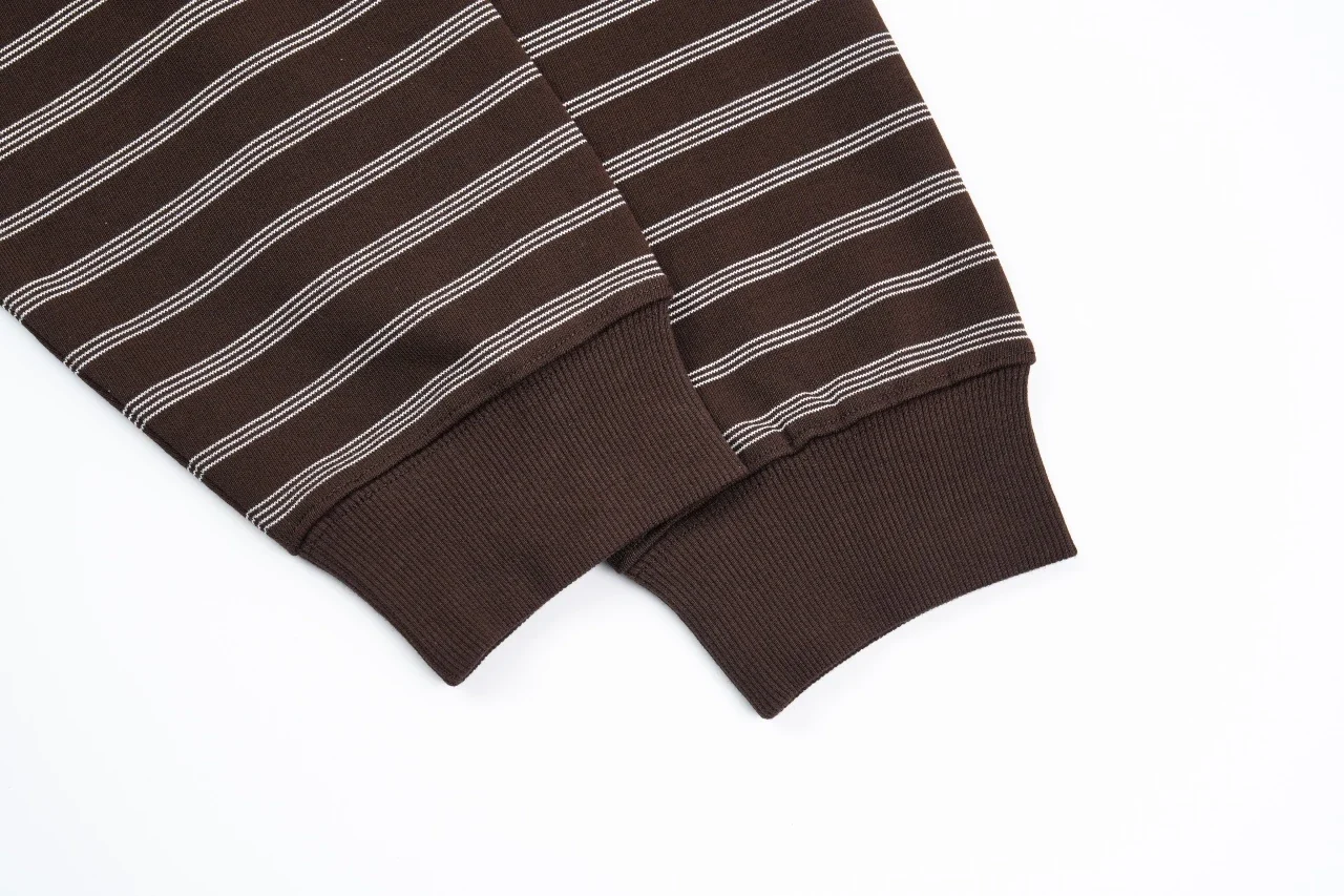 Miu Miu Coffee Brown Logo Stripe Zip Jacket product photo from LabelPicks