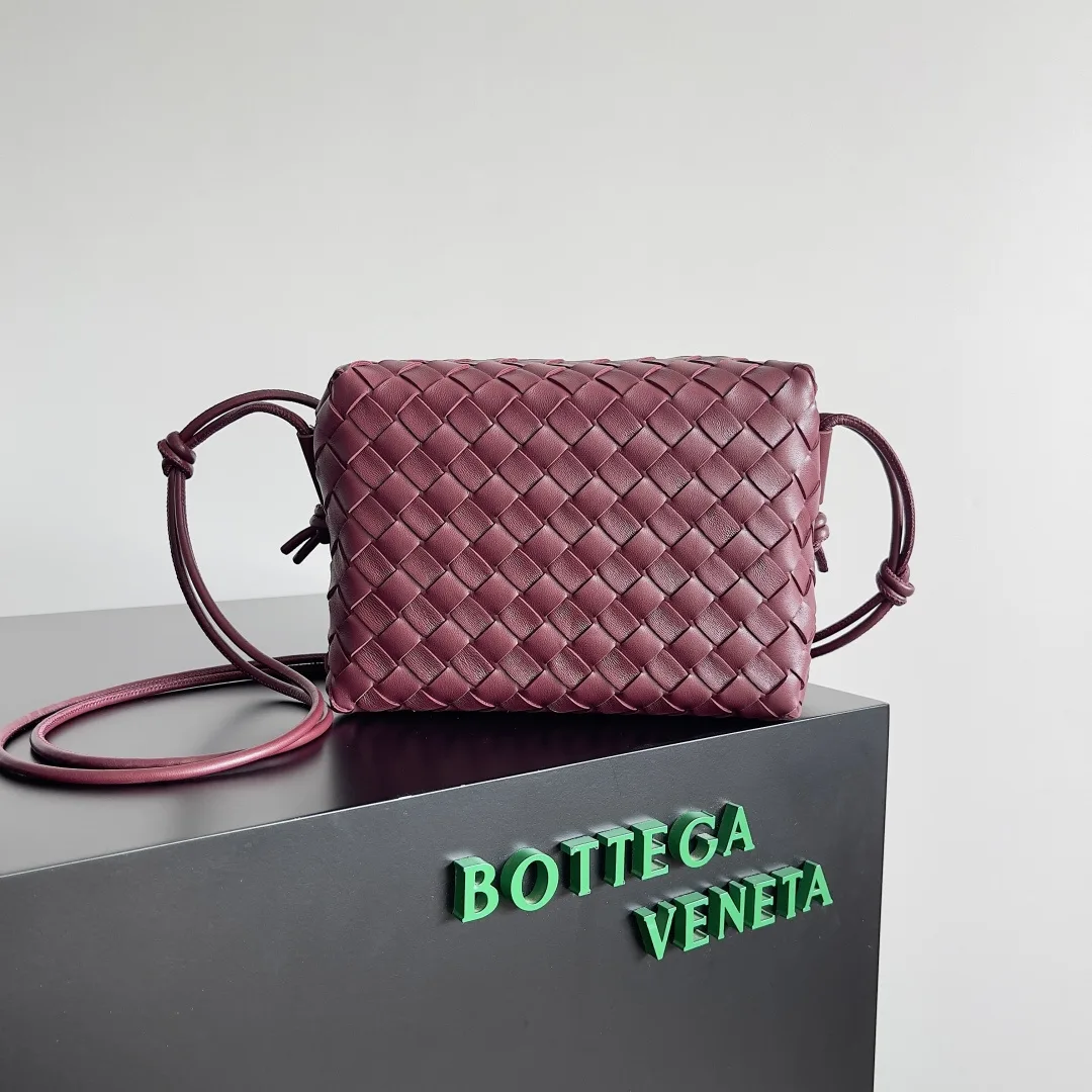 Bottega Veneta Intrecciato Woven Leather Crossbody Bag product photo from LabelPicks