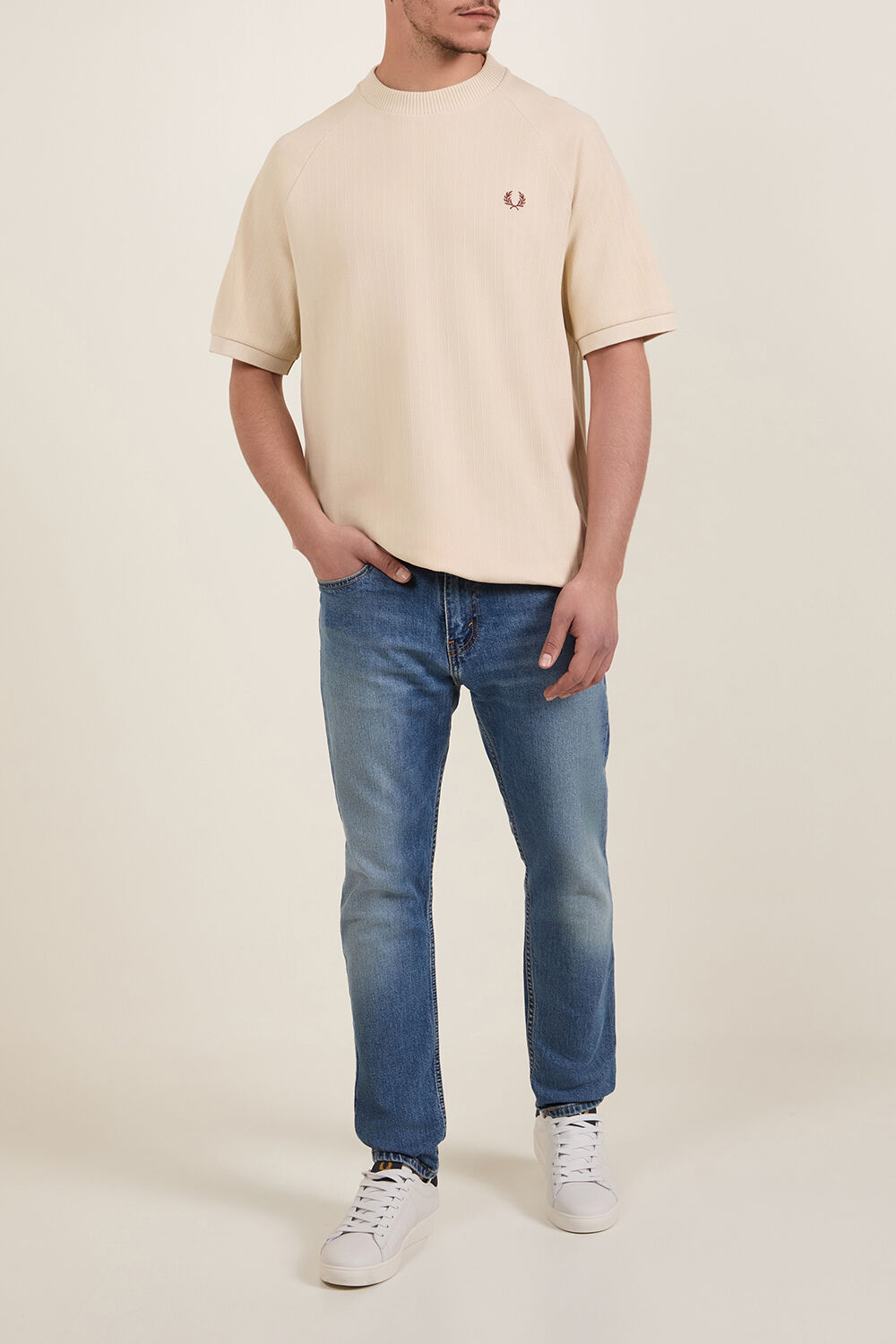 FRED PERRY חולצת טי ריב