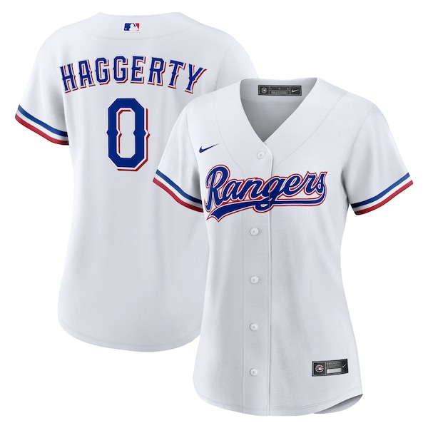 Sam Haggerty Texas Rangers Nike Women's Home Replica Jersey - White