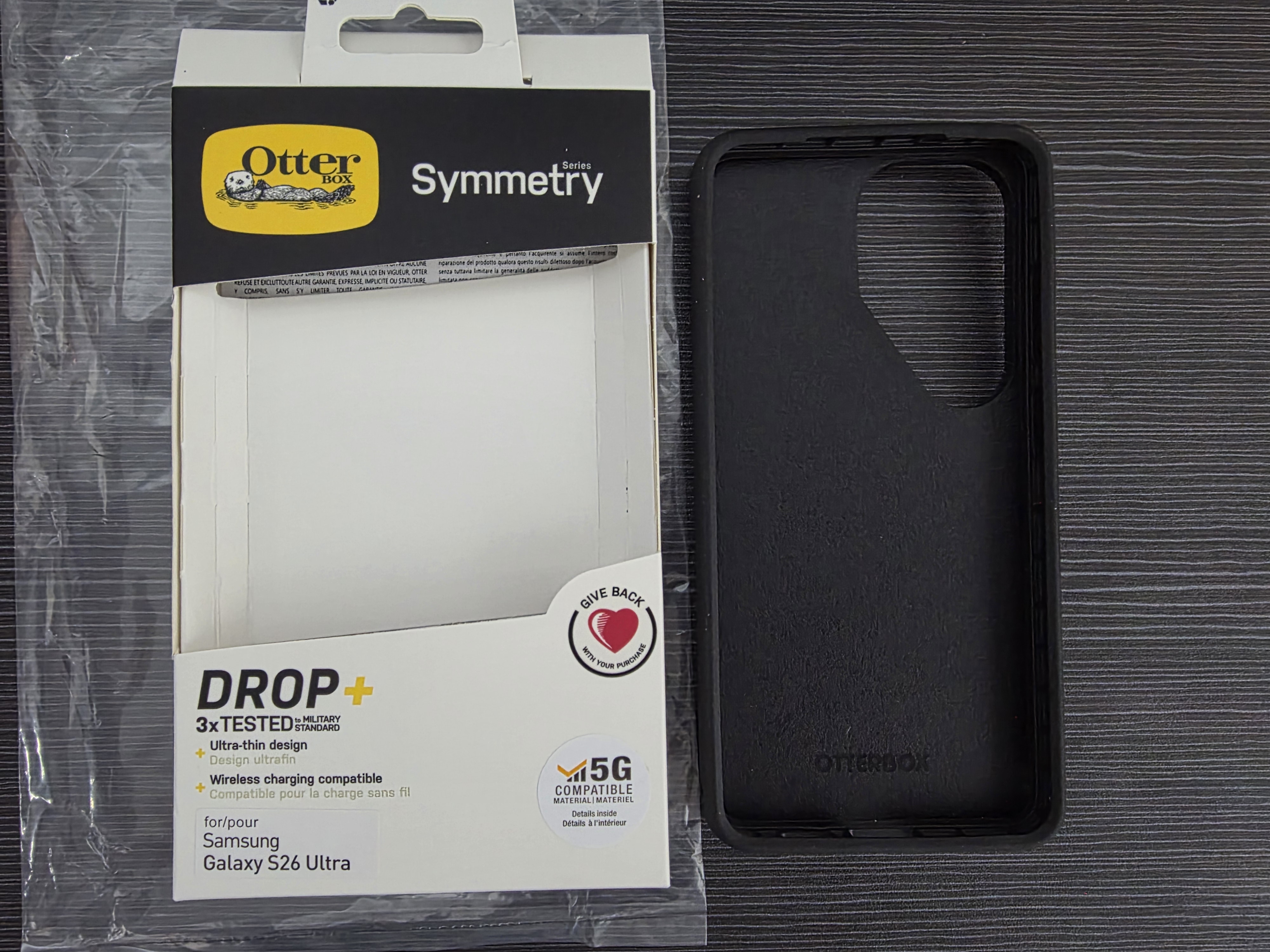 Samsung S26 Ultra 5G / S26Ultra Otterbox Symmetry Black Color Case (0884) - GreshamTech