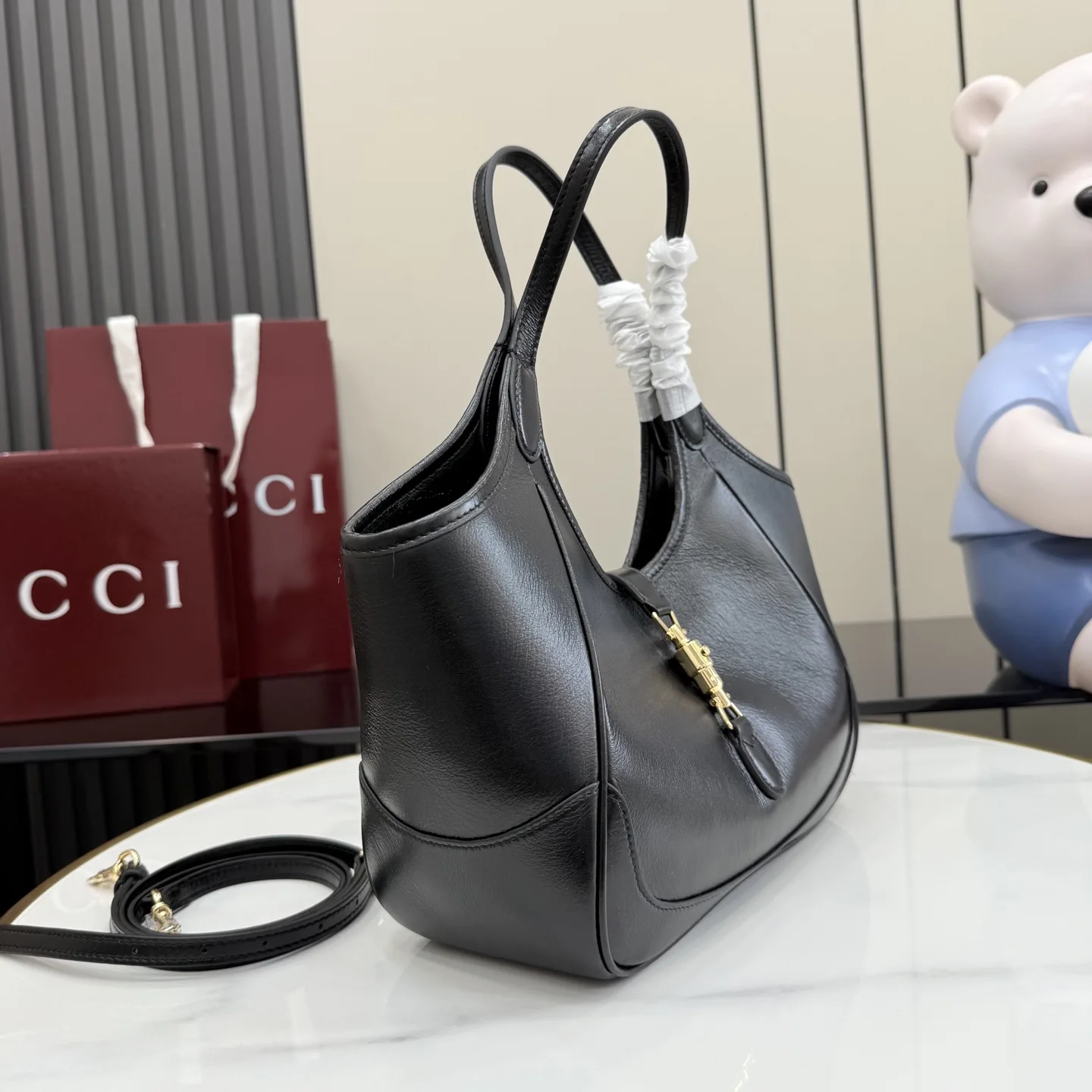 Gucci Black Quilted Leather Tote Bag product photo from LabelPicks