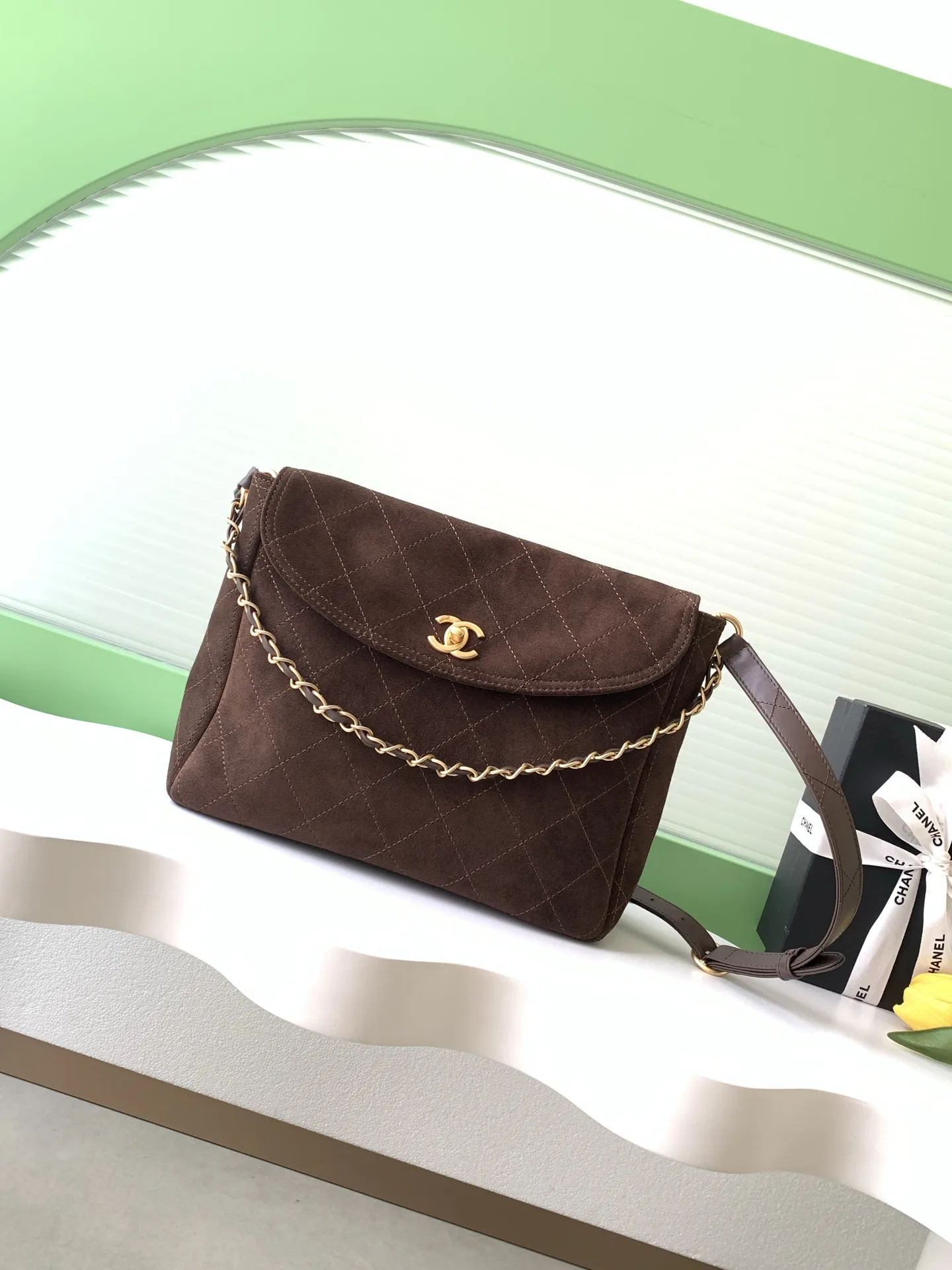 Chanel Black Quilted Leather Crossbody Bag product photo from LabelPicks