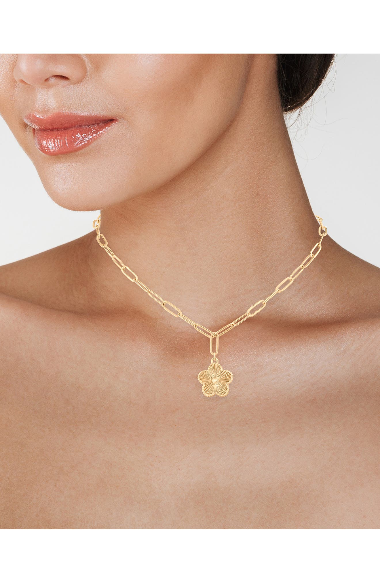 JARDIN Clover Pendant Necklace (Nordstrom Exclusive)