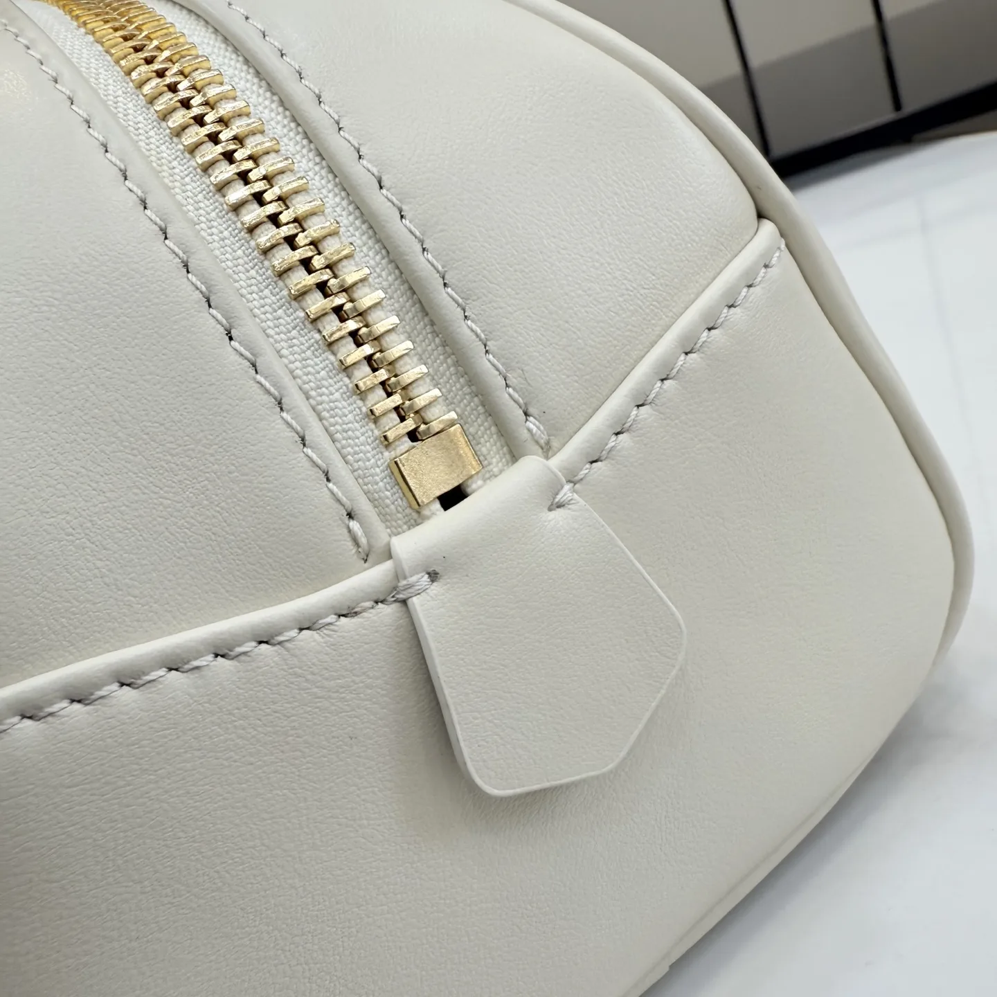 Miu Miu White Calfskin Top Handle Bag product photo from LabelPicks
