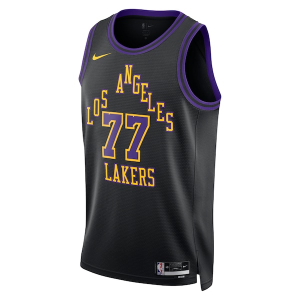 Luka Dončić Los Angeles Lakers Nike Unisex 2025/26 Swingman Jersey - Black - City Edition