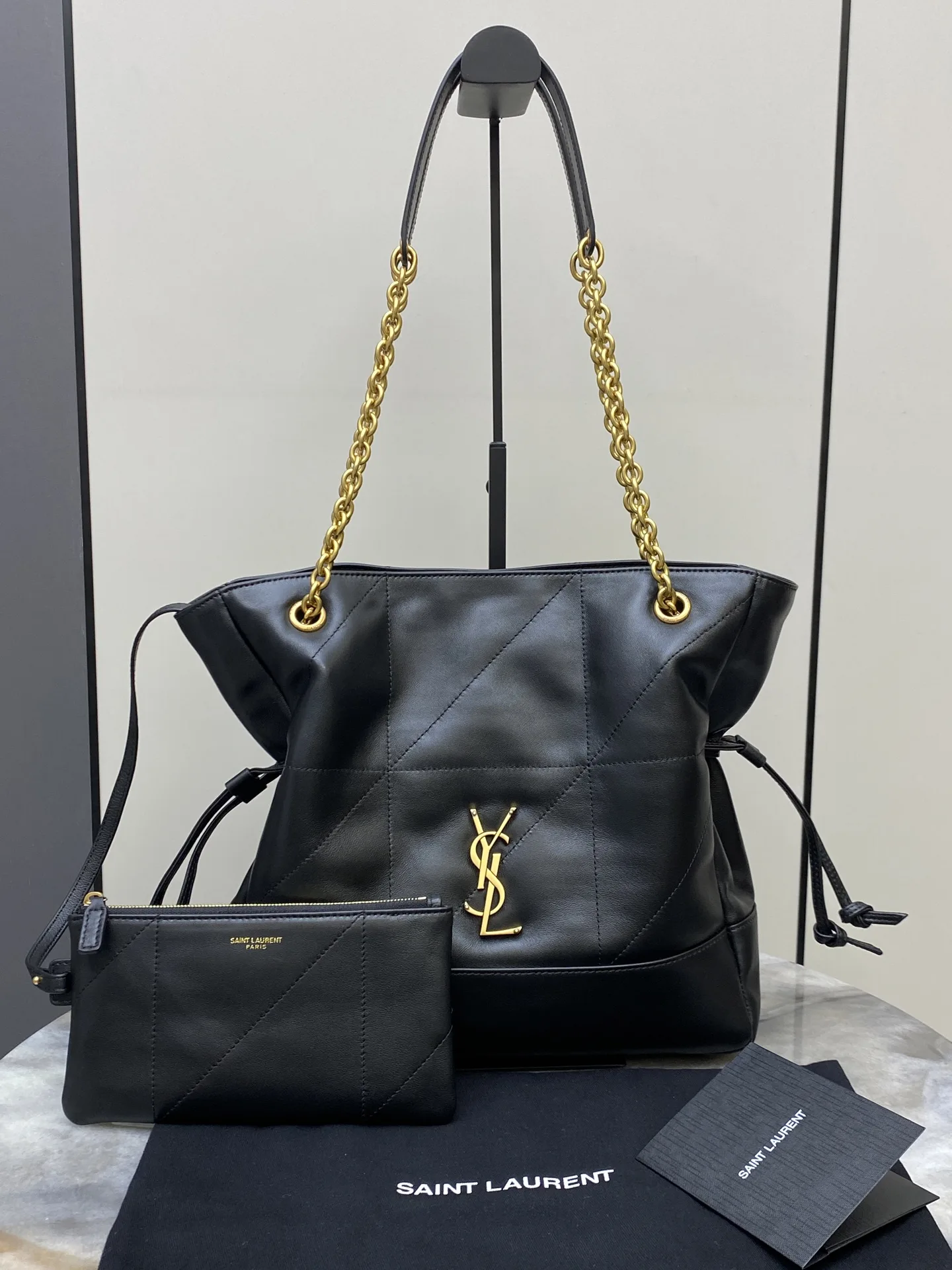 Saint Laurent Jamie Lambskin Bucket Bag product photo from LabelPicks