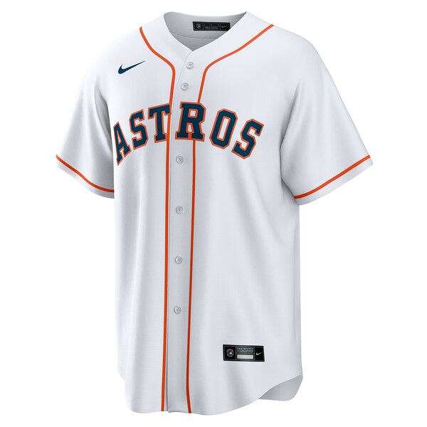 Houston Astros Nike #1 Dad Home Replica Jersey - White