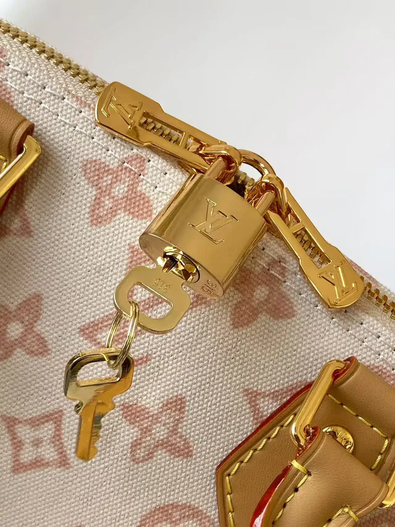 Louis Vuitton Alma Beige Monogram Canvas Top Handle Bag product photo from LabelPicks
