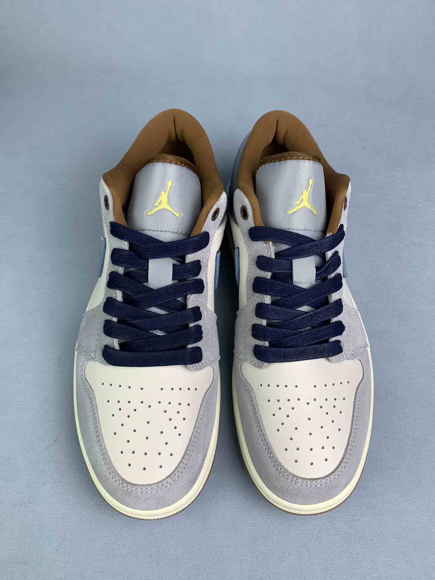 Air Jordan 1 Low SE 'Repaired Denim Swoosh' Shoes