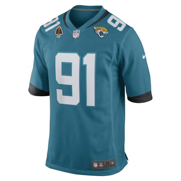 Arik Armstead Jacksonville Jaguars Nike Team Walter Payton Man of the Year Game Jersey -  Teal