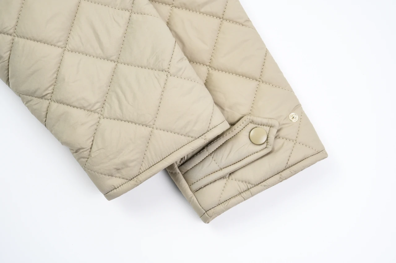 Miu Miu Beige Diamond Quilted Padded Jacket product photo from LabelPicks