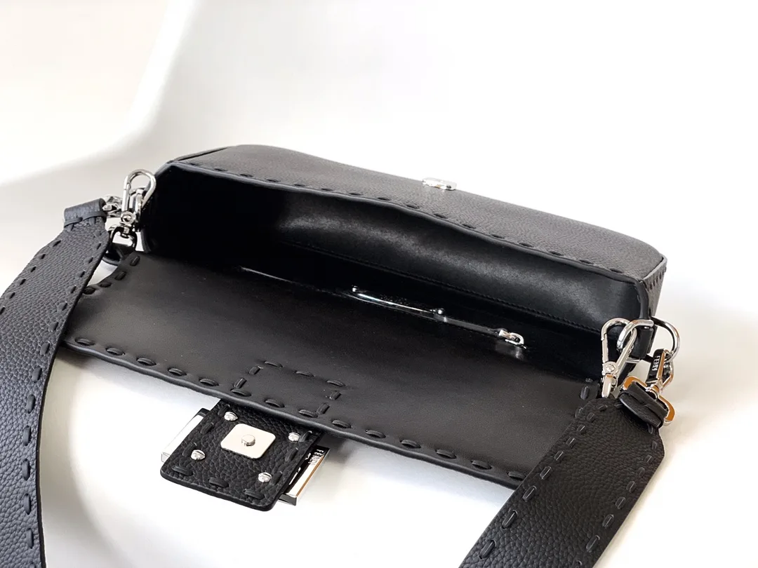 Fendi Grained Leather Shoulder Bag product photo from LabelPicks