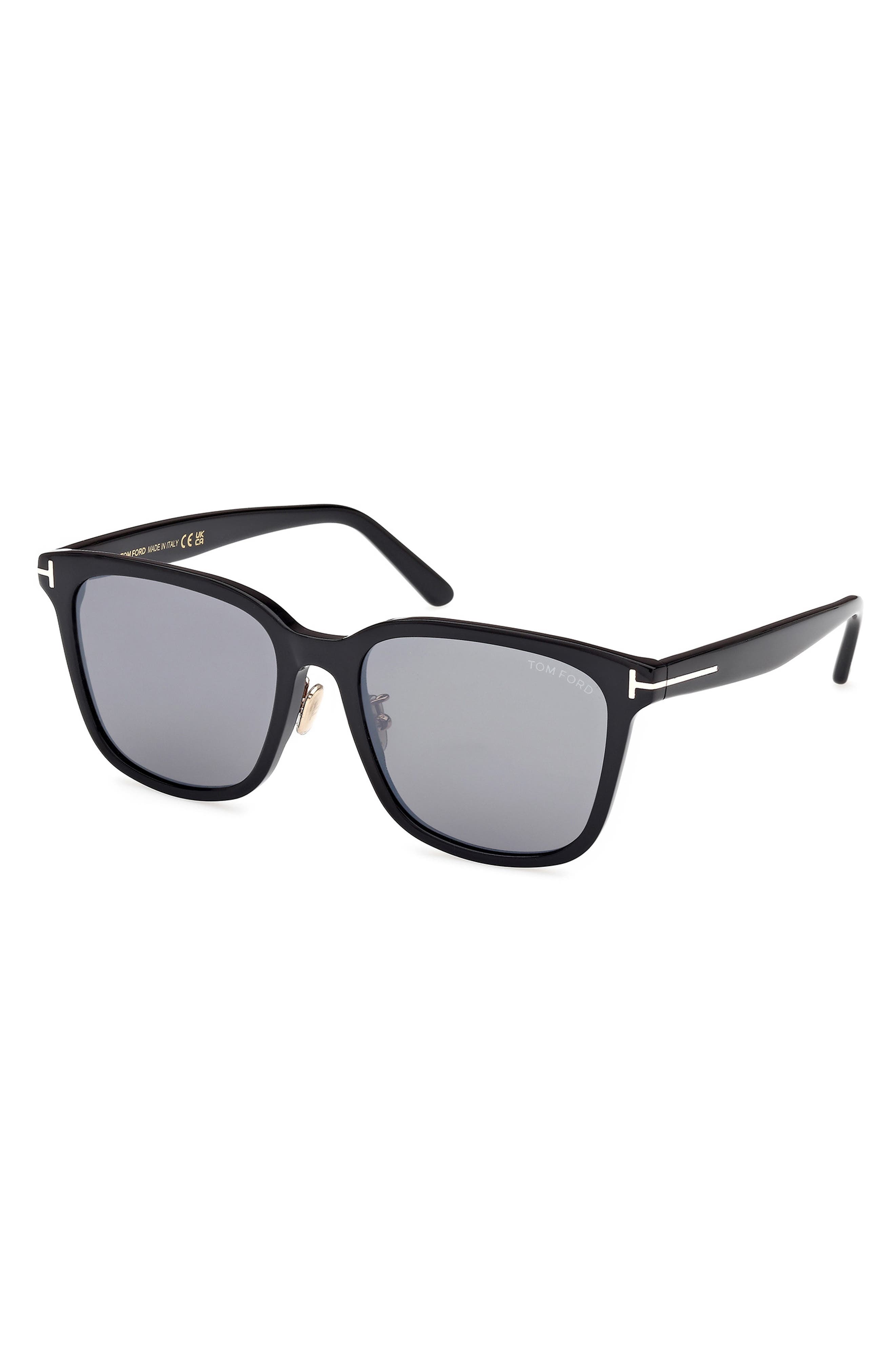 TOM FORD 56mm Square Sunglasses