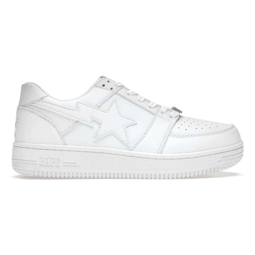 A Bathing Ape Bape Sta Low White Leather (2020)