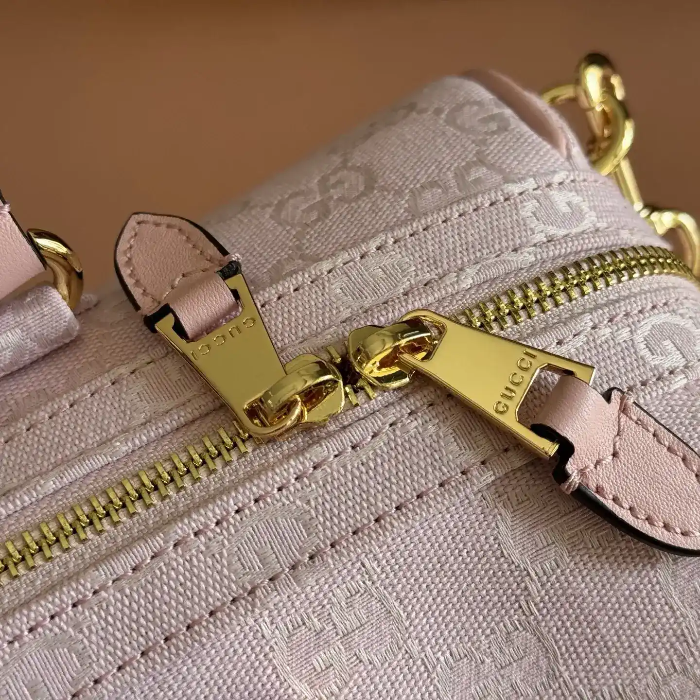 Gucci Ophidia Pink GG Supreme Canvas Top Handle Bag product photo from LabelPicks
