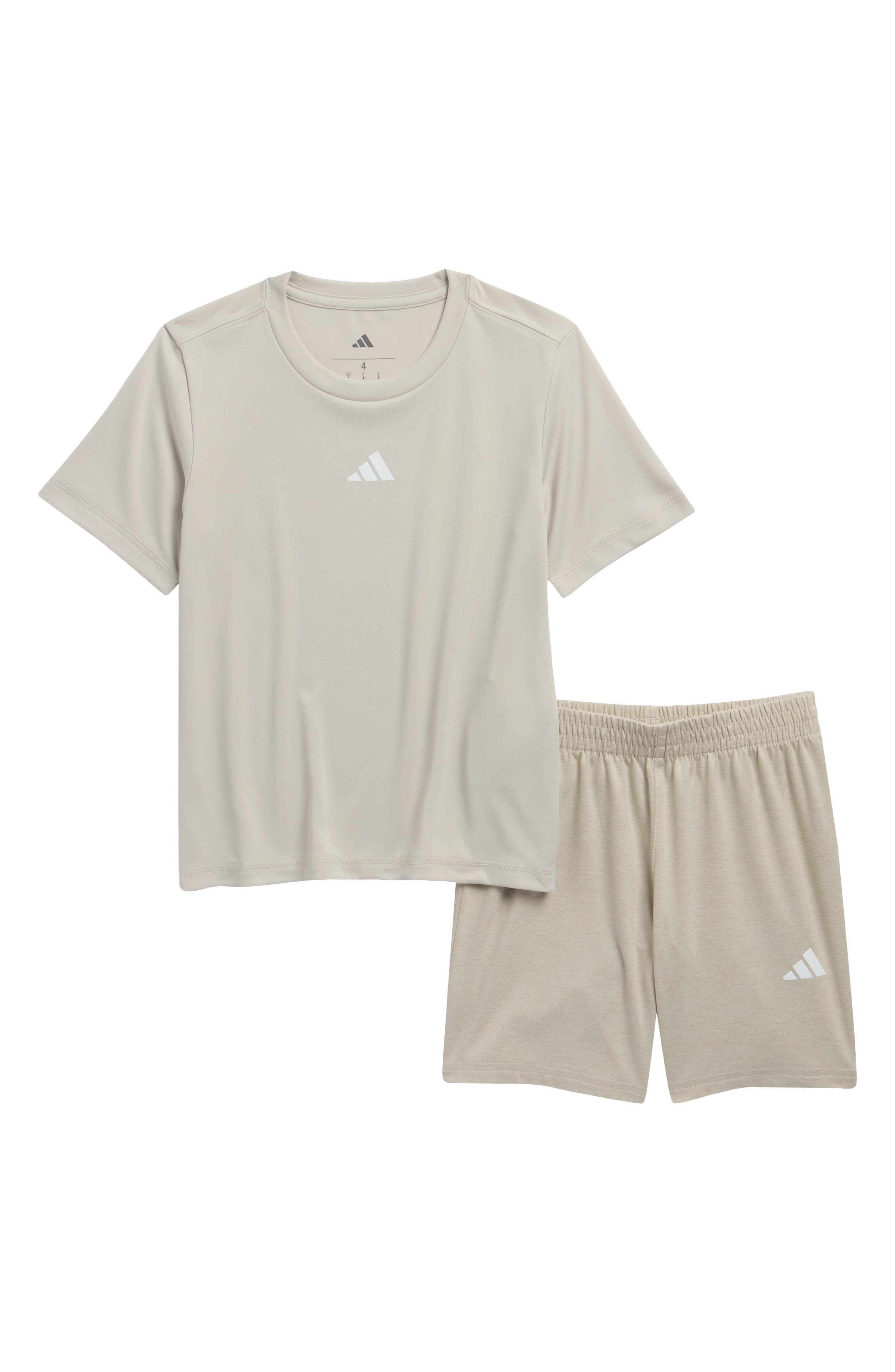 adidas Kids' Performance Graphic T-Shirt & Shorts Set