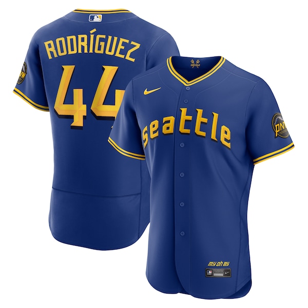 Julio Rodríguez Seattle Mariners Nike City Connect Authentic Player Jersey - Royal