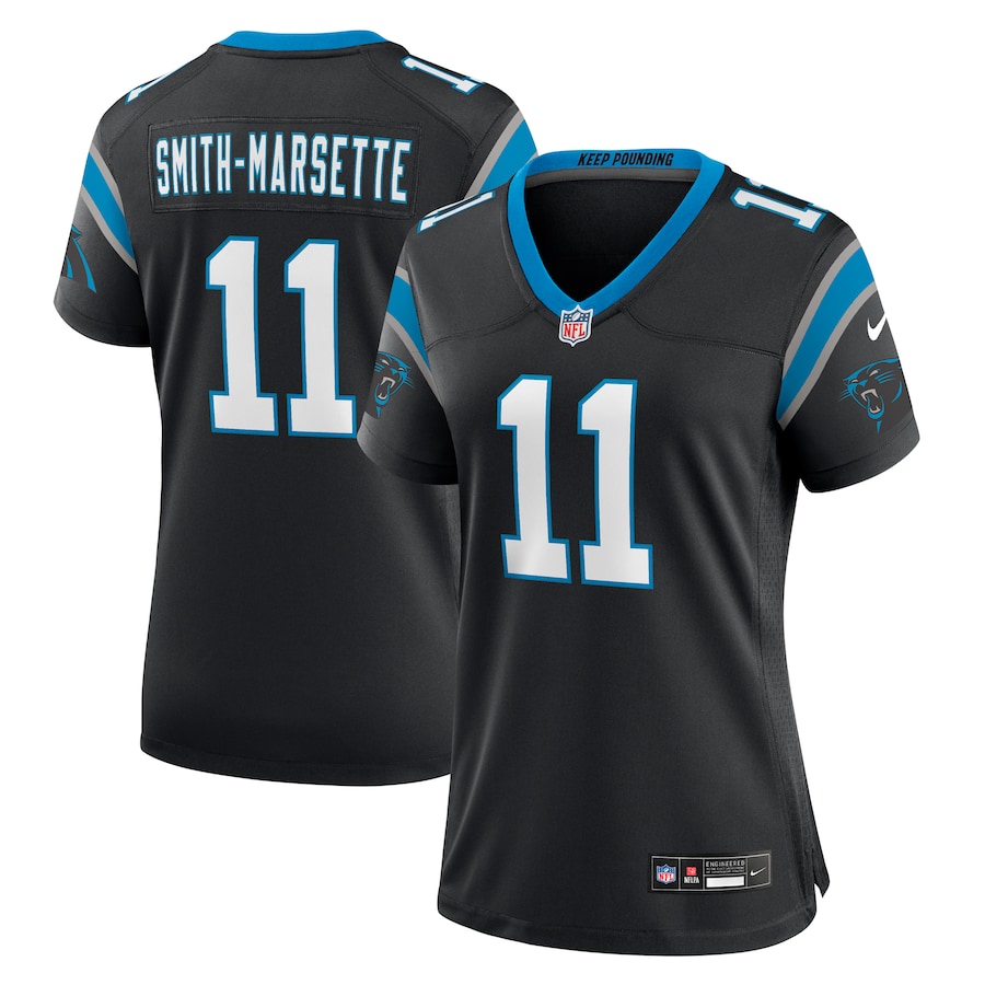 Ihmir Smith-Marsette Carolina Panthers Nike Women's Team Game Jersey -  Black