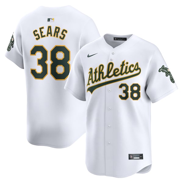 JP Sears Oakland Athletics Nike Home Limited Player Jersey - White