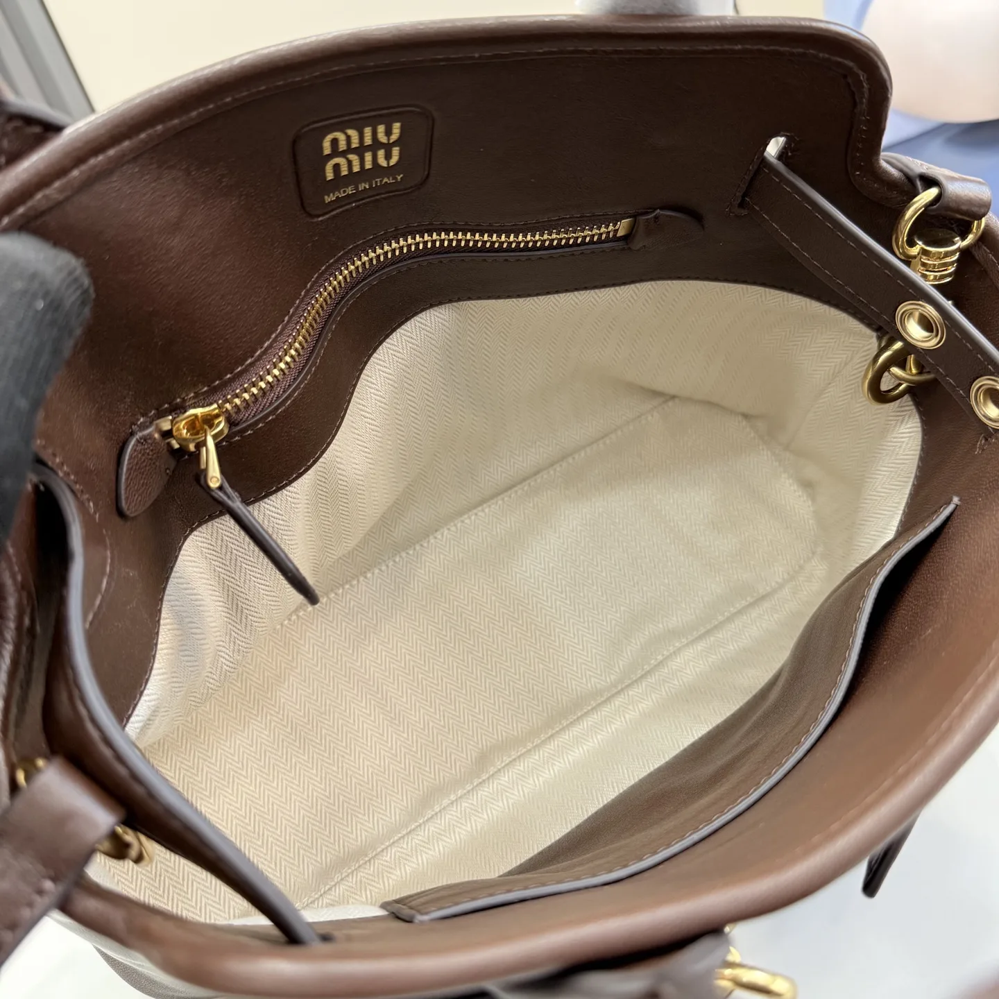 Miu Miu Polished Top Handle Bag product photo from LabelPicks