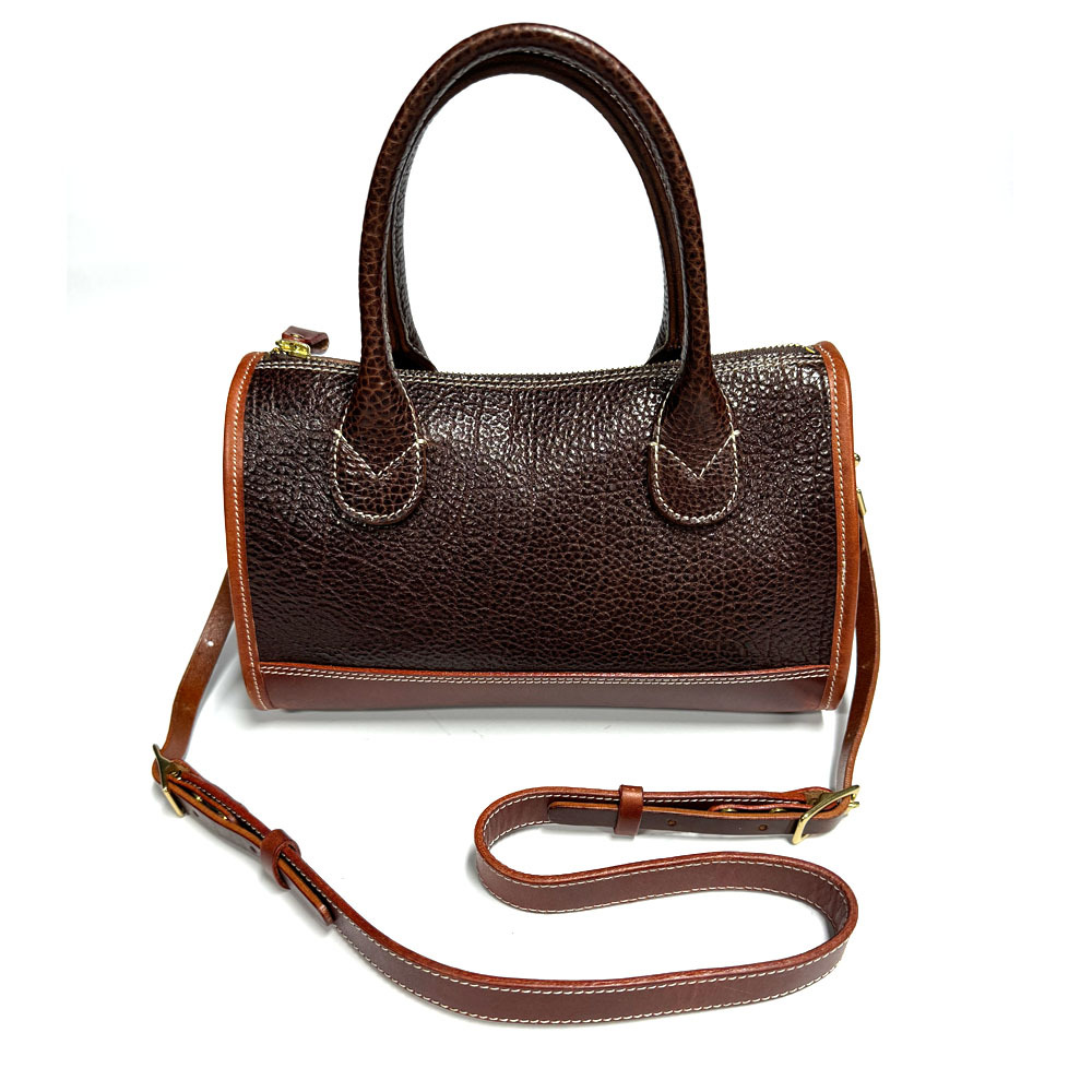 Burnt Orange Cognac Mini Doctor Bag