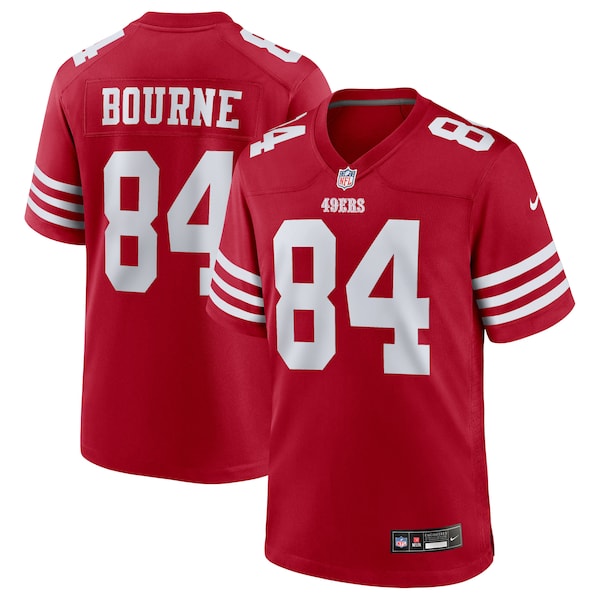 Kendrick Bourne San Francisco 49ers Nike Team Game Jersey -  Scarlet