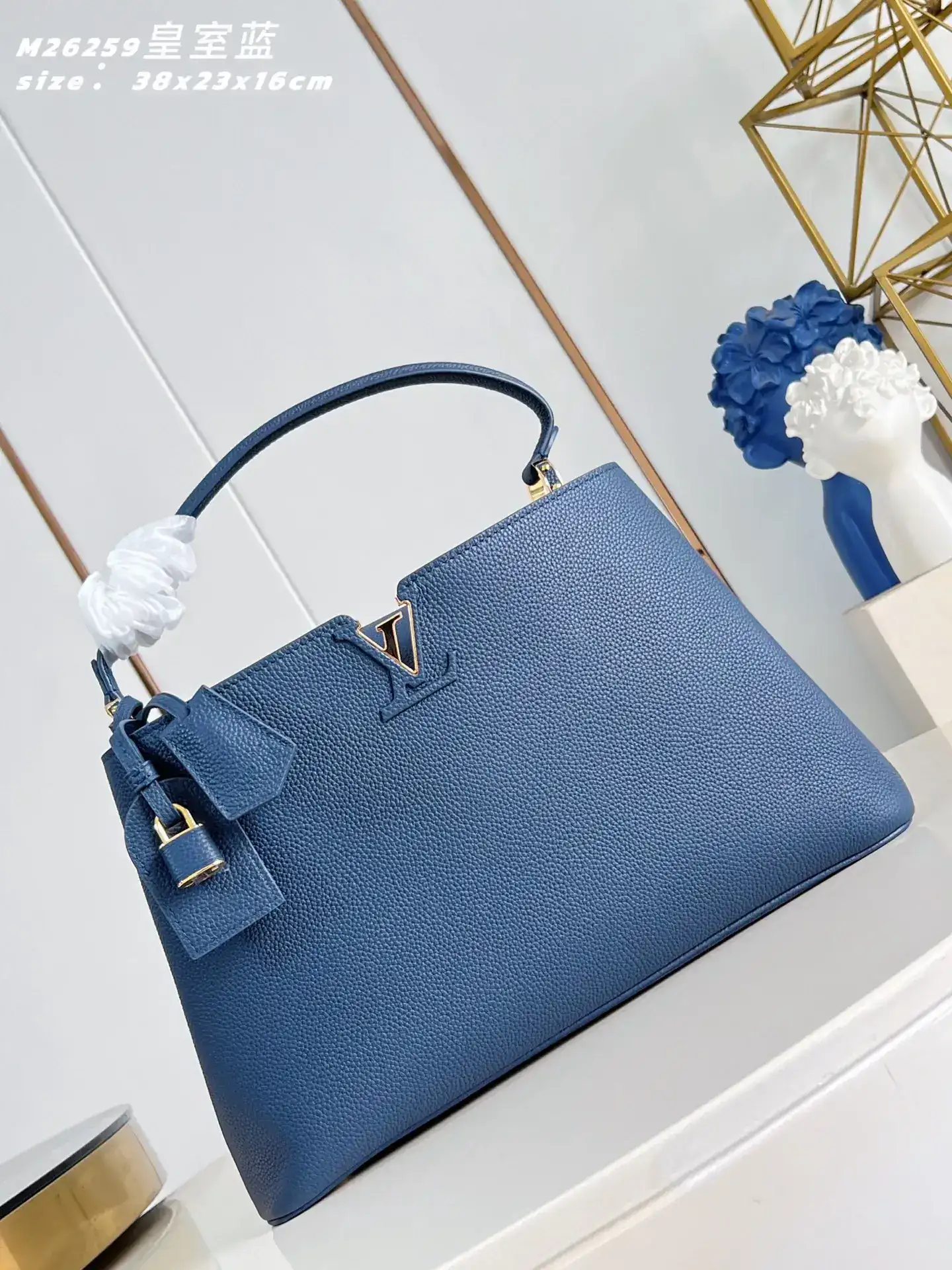 Louis Vuitton Capucines Calfskin Top Handle Bag product photo from LabelPicks