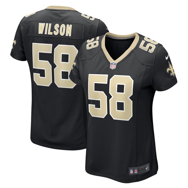 Eric Wilson New Orleans Saints Nike Women's Game Player Jersey - Black