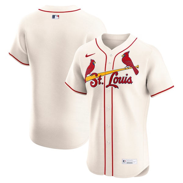 St. Louis Cardinals Nike Alternate Elite Jersey - Cream/White