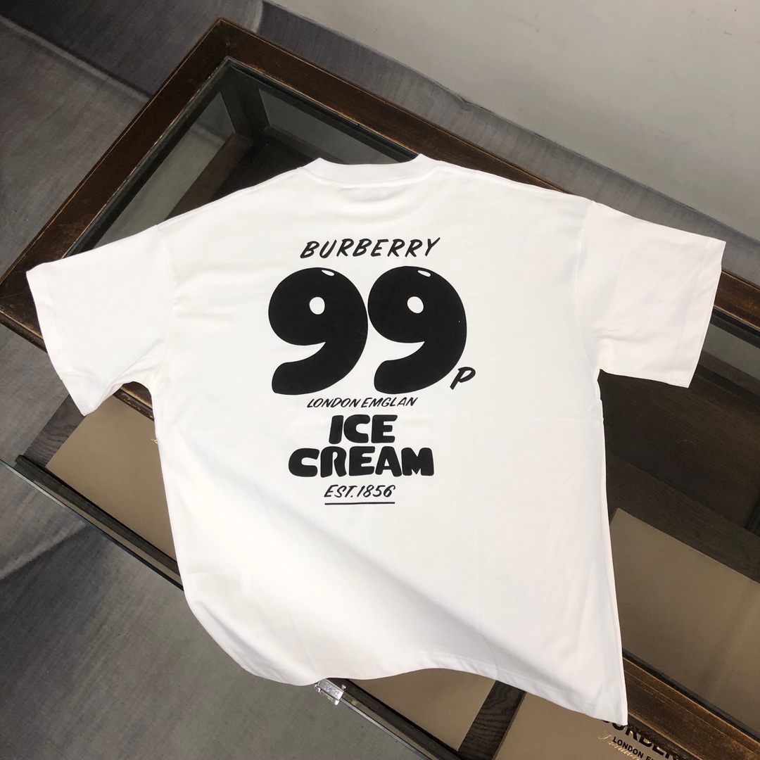 0519 Classic letter prints t-shirt