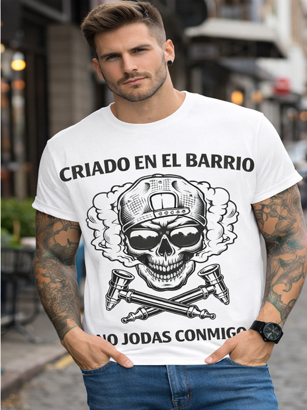 Remera “Ciudad y Humo” – CALLE Y CALAVERA