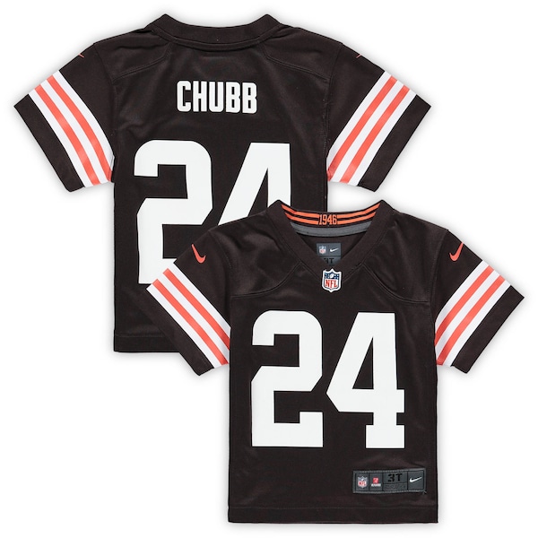 Nick Chubb Cleveland Browns Nike Toddler Game Jersey - Brown