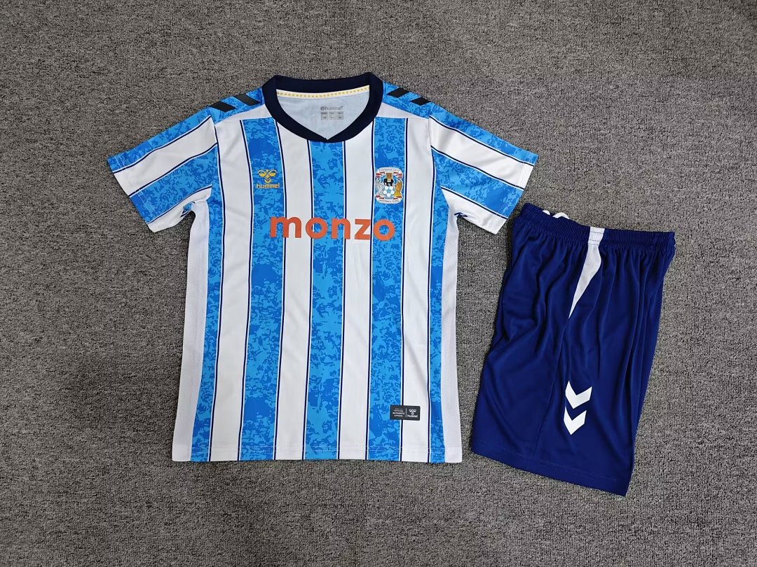 Kids Coventry City Home Suit 26/27