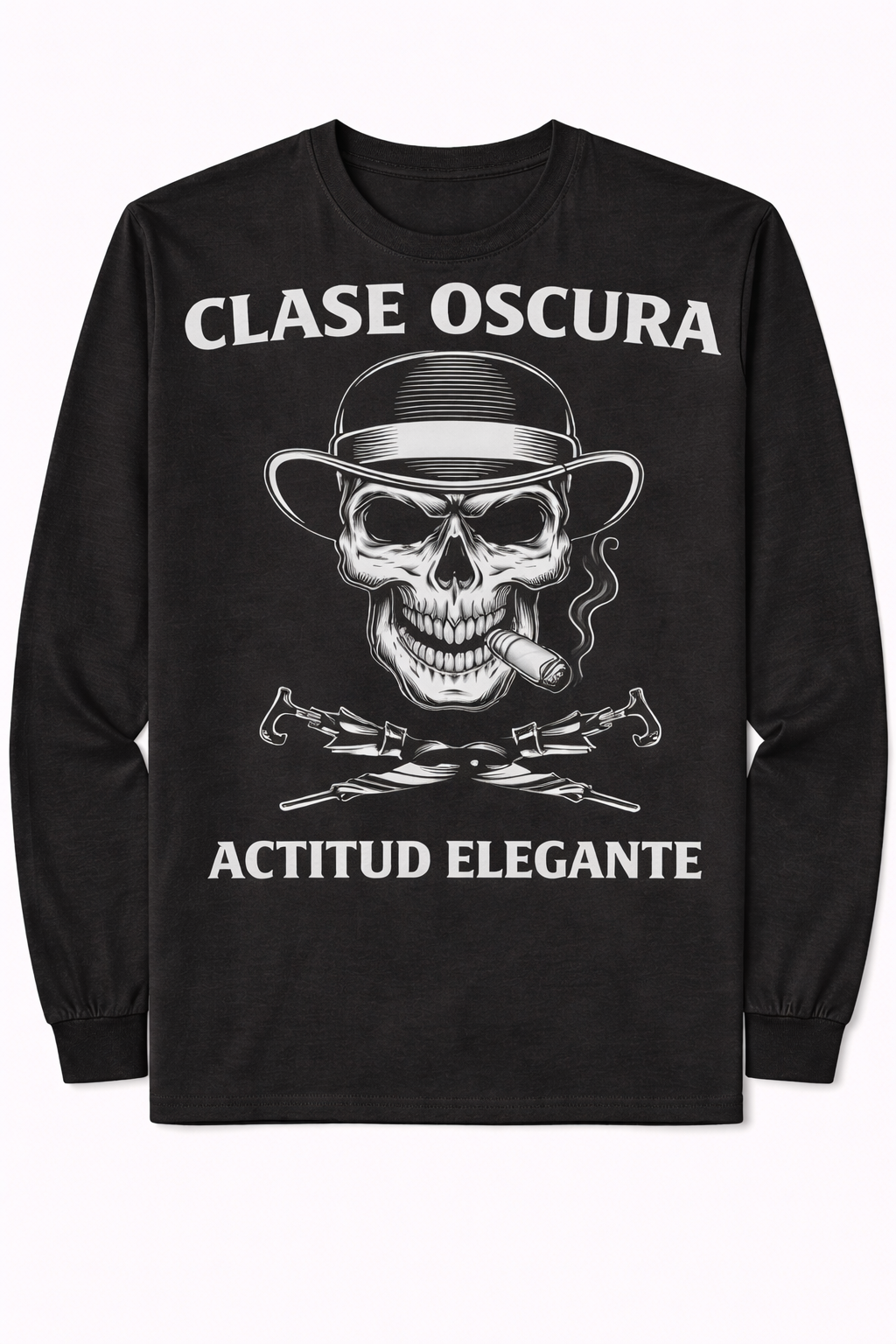 Remera “Clase Oscura” – Calle y Calavera