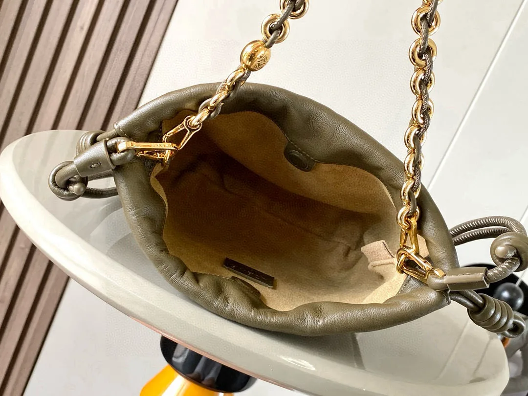 Loewe Flamenco Lambskin Bucket Bag product photo from LabelPicks