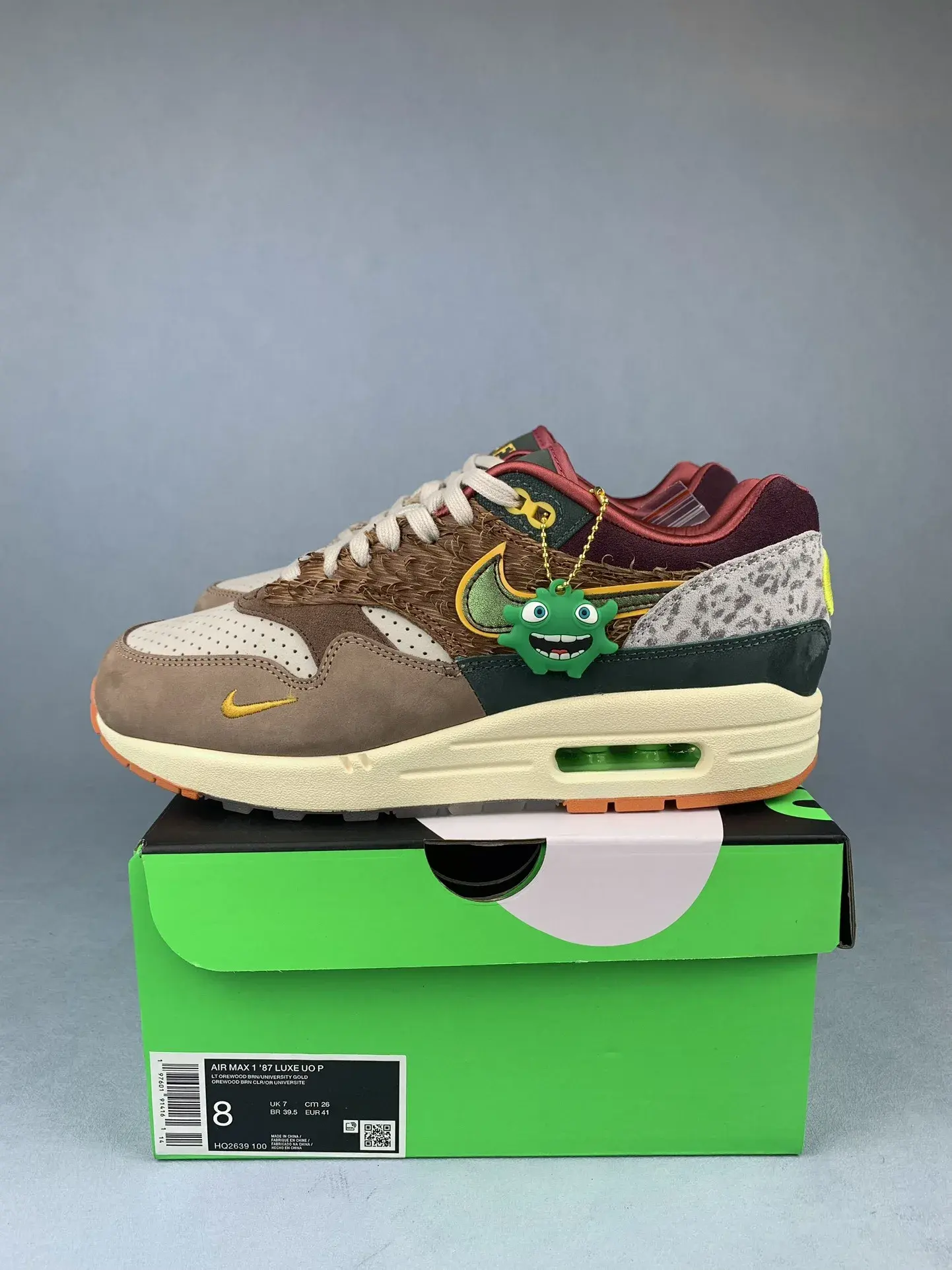 University of Oregon x Nike Air Max 1 ’87 Luxe “Ducks of a Feather” Shoes product photo from LabelPicks