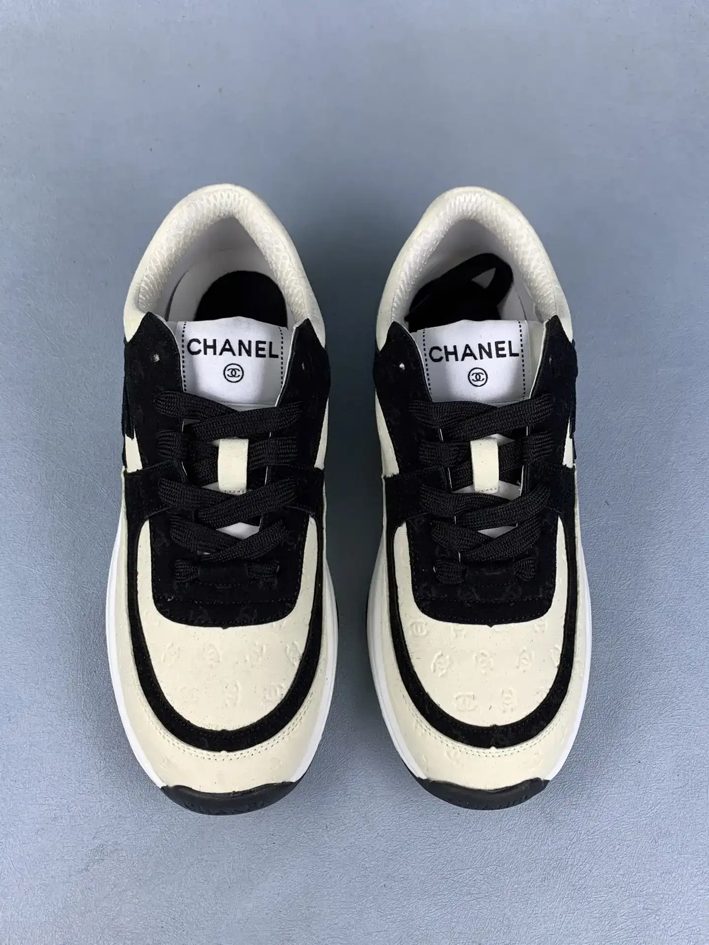 CHANEL Sneakers Fabric & Shiny Calfskin product photo from LabelPicks