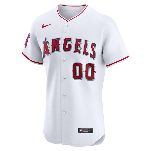 Los Angeles Angels Nike Home Elite Pick-A-Player Retired Roster Jersey - White