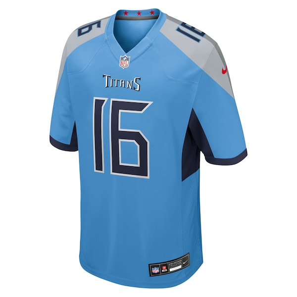 Treylon Burks Tennessee Titans Nike Team Game Jersey -  Light Blue