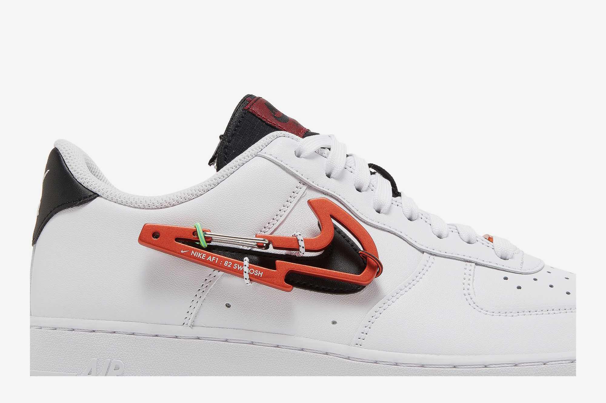Nike Air Force 1 ’07 Premium ‘Carabiner – White Habanero Red’ DH7579-100
