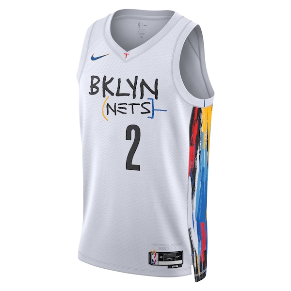 Cameron Johnson Brooklyn Nets Nike City Edition Swingman Jersey - White