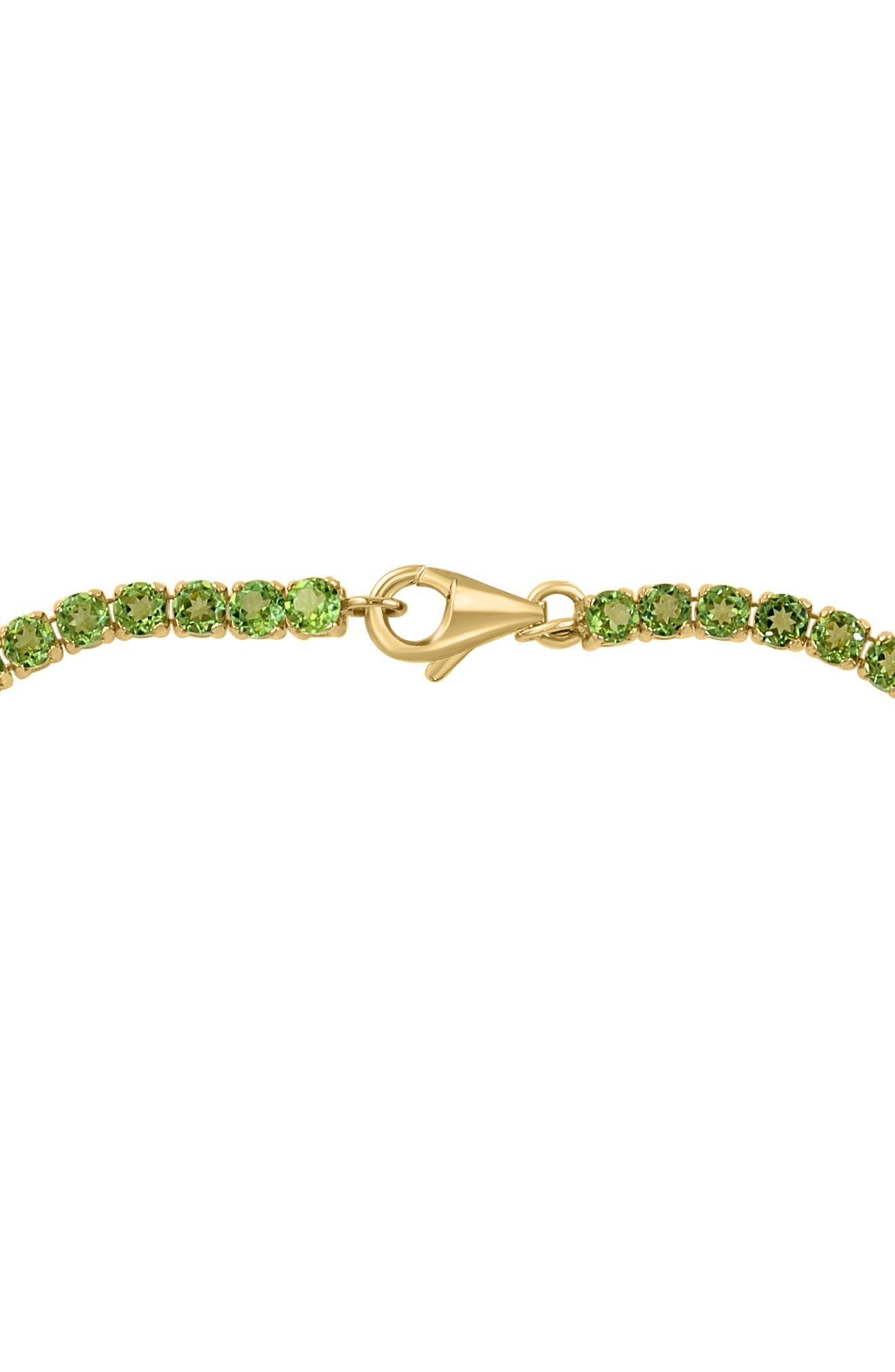 EFFY 14K Yellow Gold Peridot Tennis Bracelet
