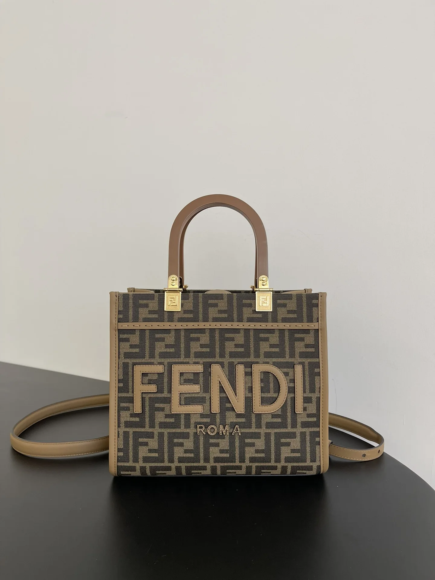 Fendi Monogram Canvas Tote Bag product photo from LabelPicks
