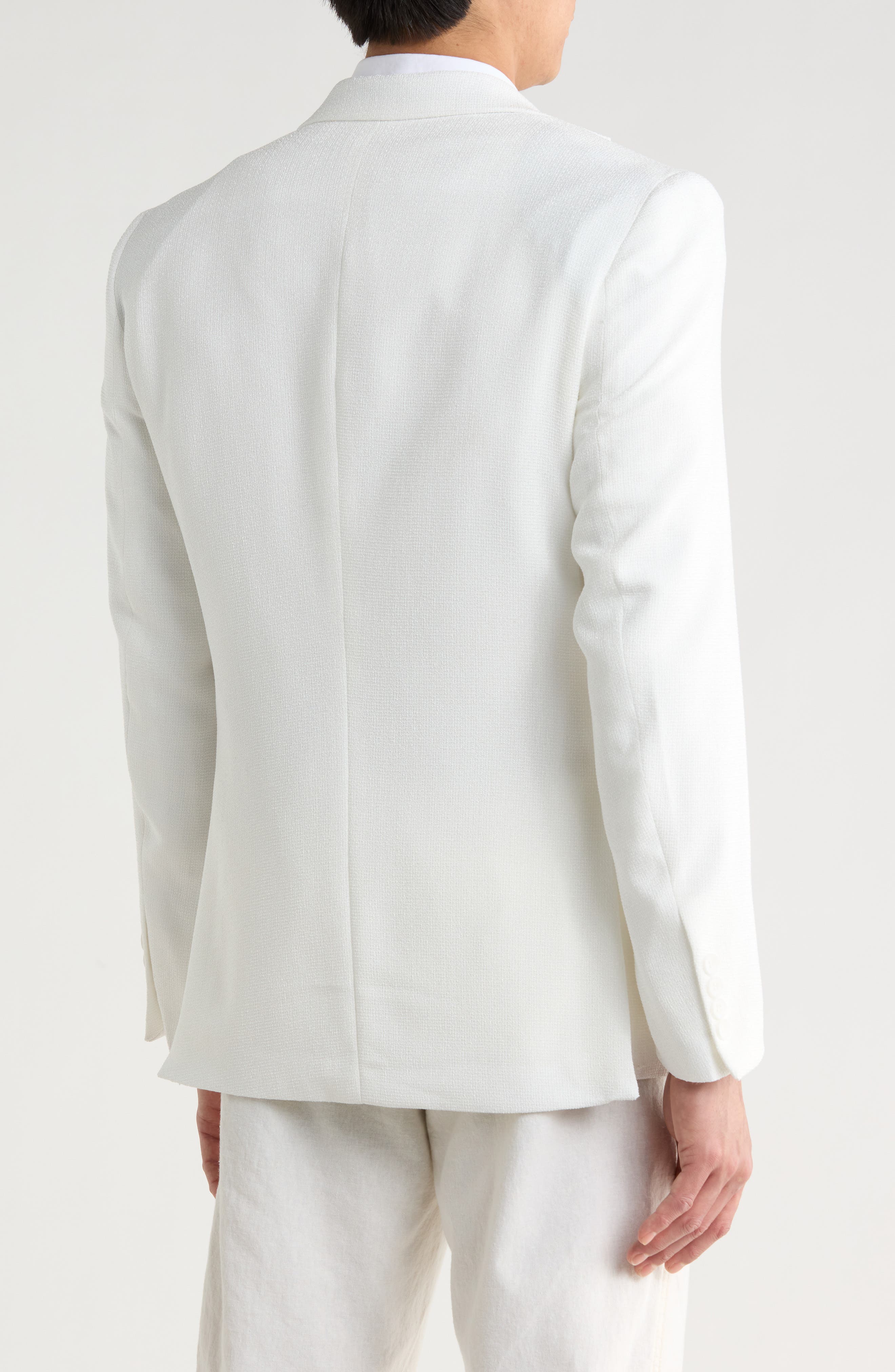 T.R. PREMIUM Slim Fit Cotton Blend Blazer