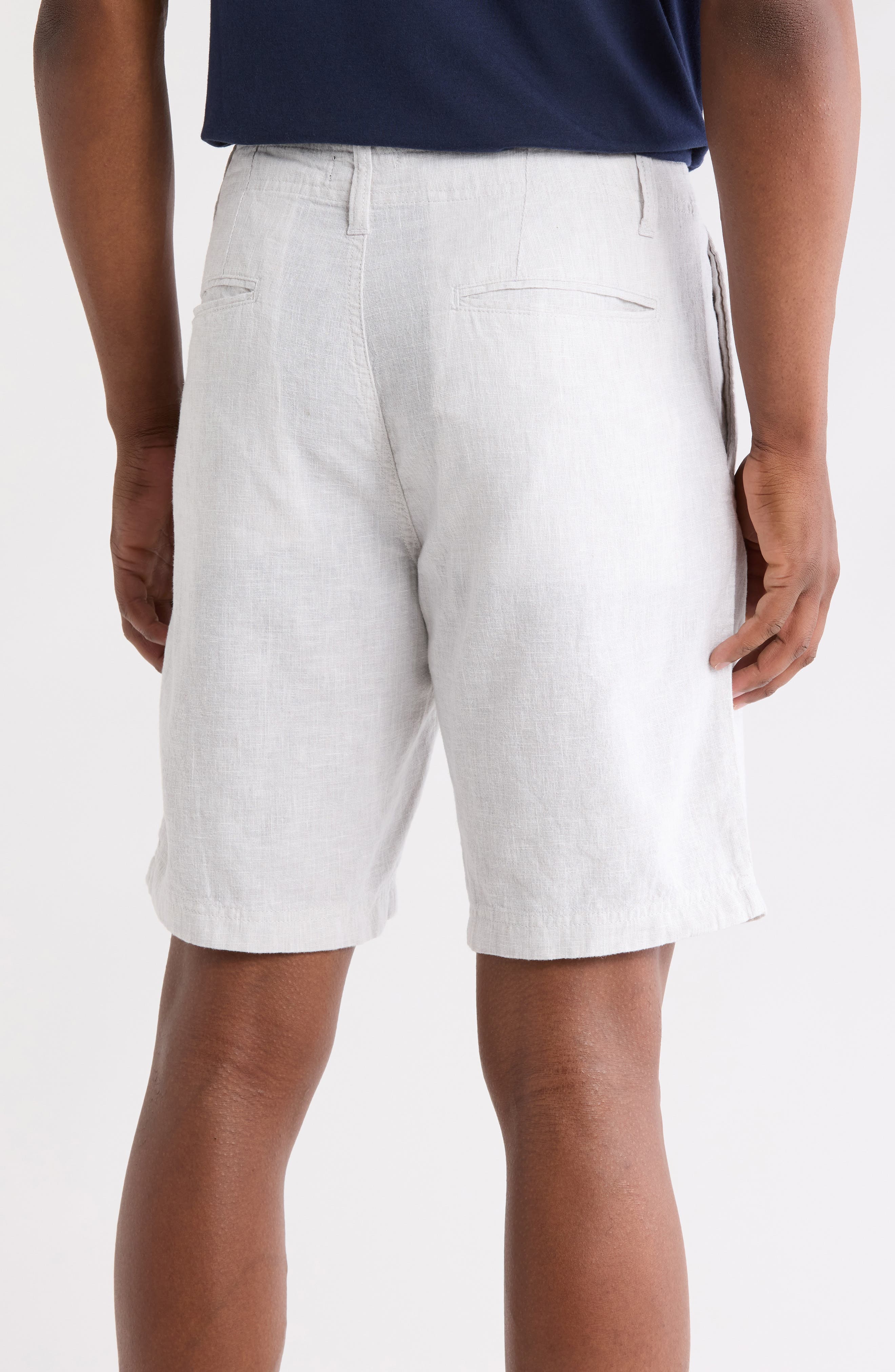 14th & Union Linen & Cotton 8-Inch Shorts