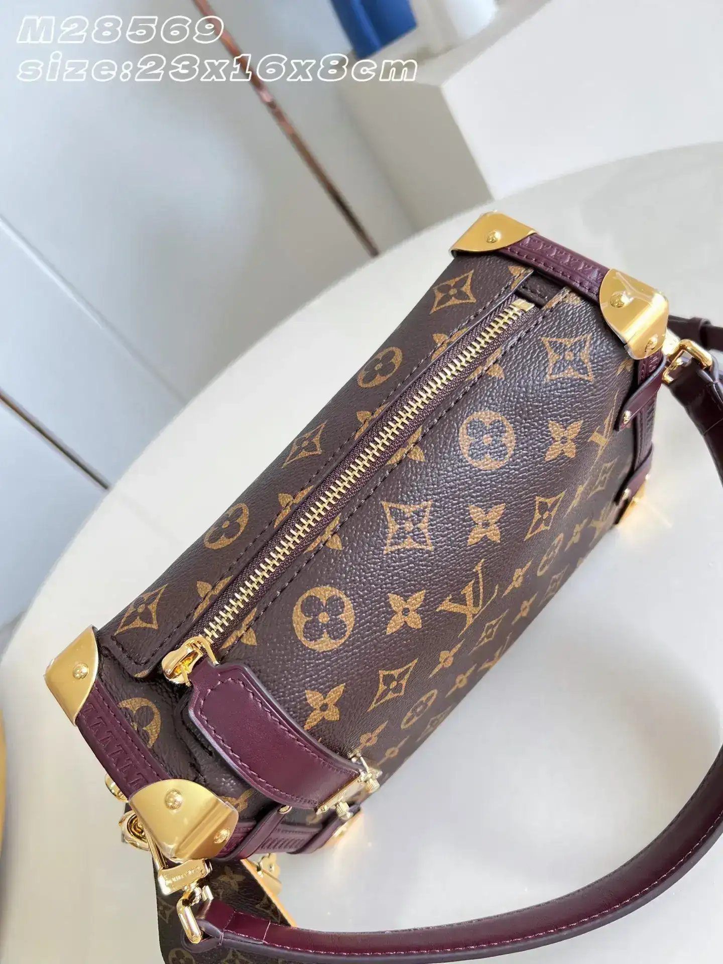 Louis Vuitton Red Canvas and Leather Top Handle Bag product photo from LabelPicks