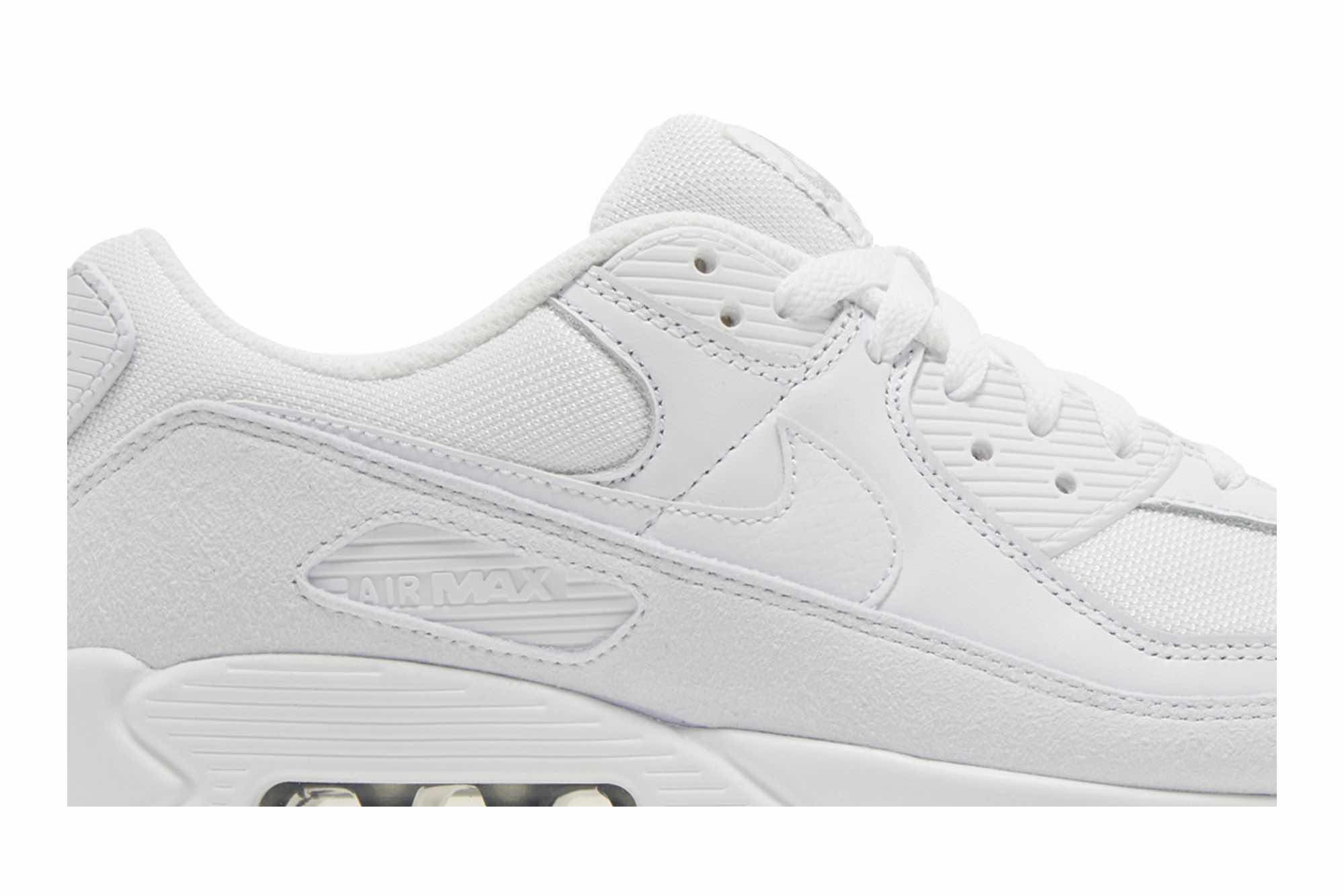 Nike Air Max 90 Premium ‘White Metallic Silver’ FJ4003-100