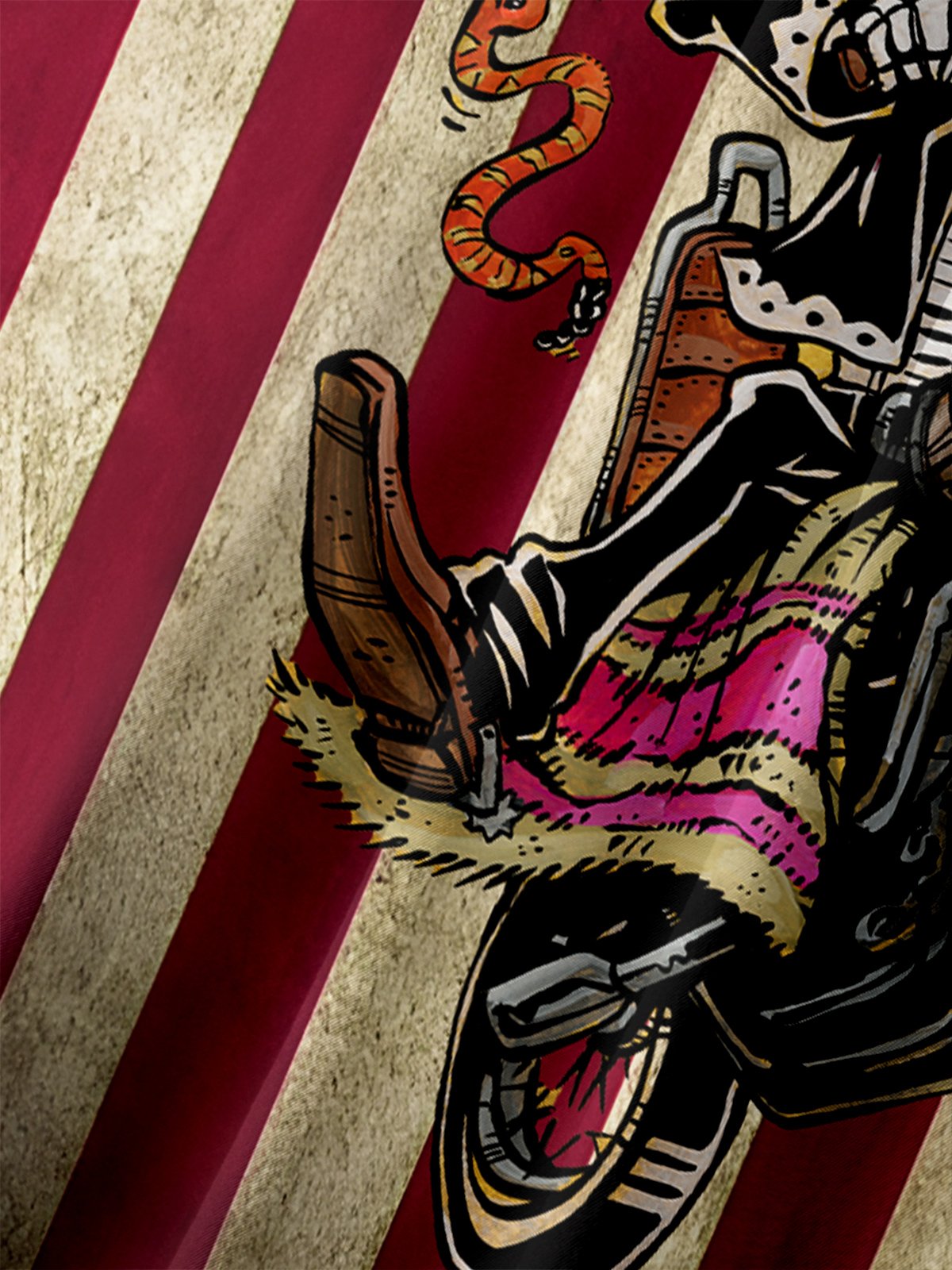 Tijuana Drunk Biker Shirt By David Lozeau