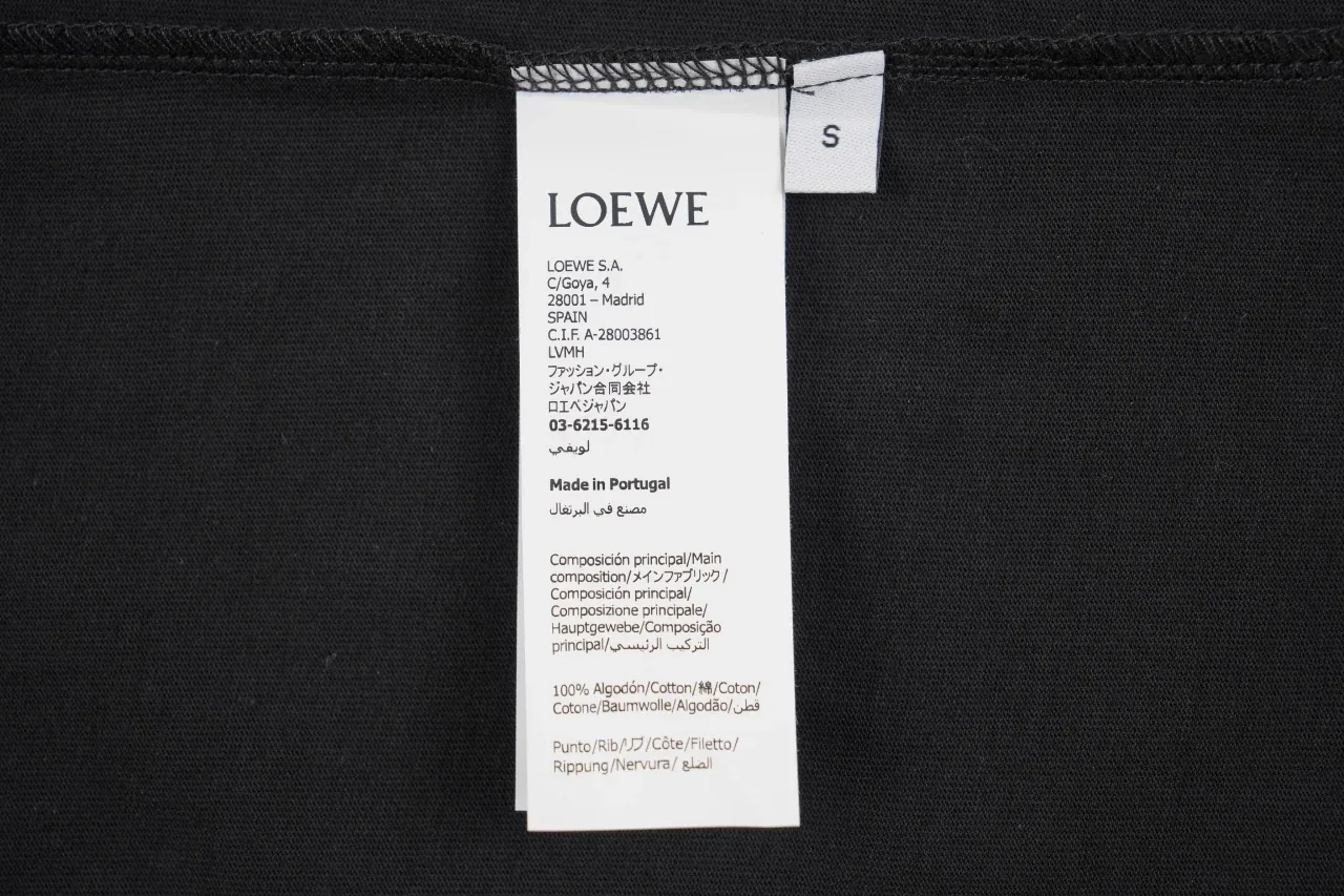 LOEWE Black Frog Graphic T-Shirt product photo from LabelPicks